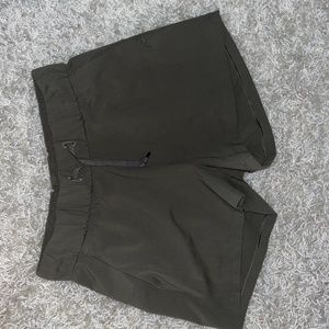 Lulu Lemon Army Green Shorts